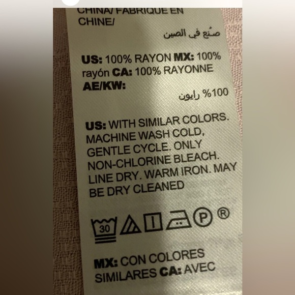 Chicos Women’s top shirt blouse Ruffle Solid Short-Sleeve Soft Lilac Size 0 - Picture 11 of 12